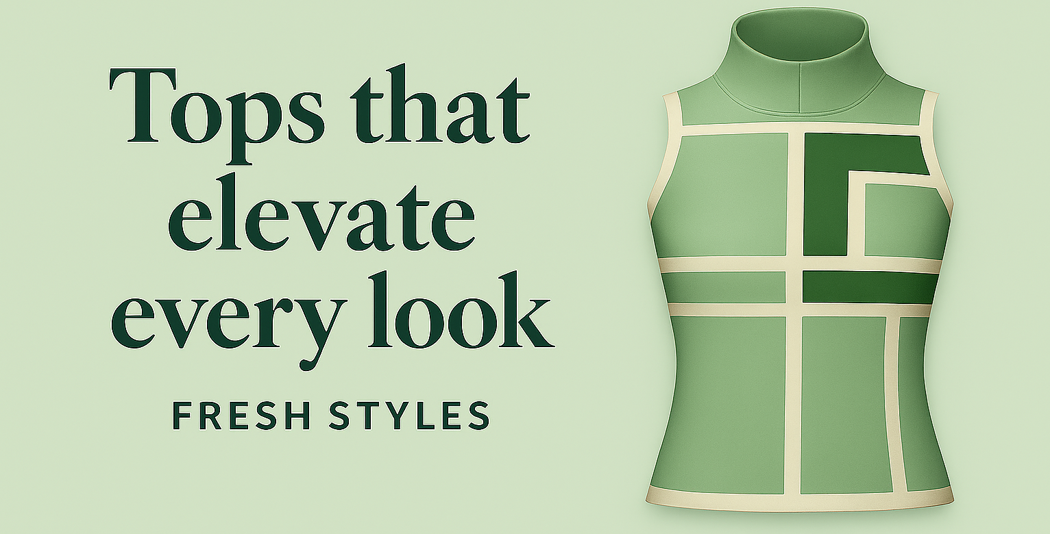 Elegant women's tops in latest fashion trends